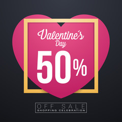 Valentine day sales, special offers and discounts