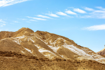 Mountain landscape. Negev desert. Israel