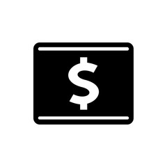 dollar card icon illustration