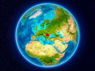 Romania on Earth