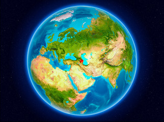 Azerbaijan on Earth