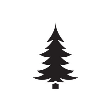 pine-tree icon illustration
