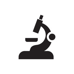 microscope icon illustration