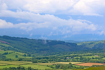 Fototapeta premium Black Mountains, Wales