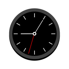 Isolated clock icon
