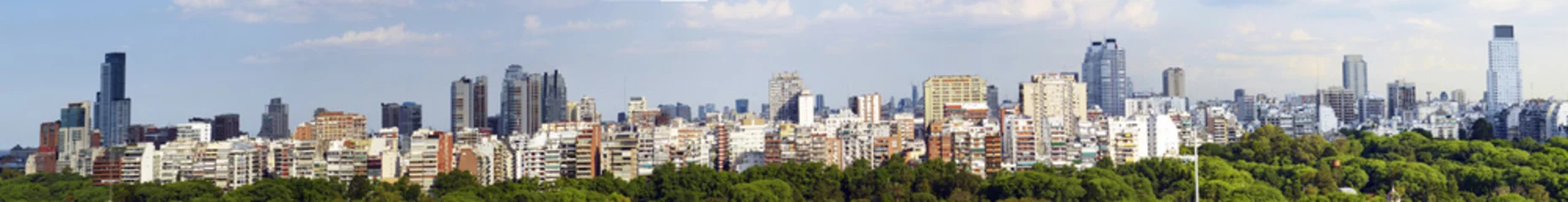 Raamstickers Superpanorama Buenos Aires / Argentijns © sassenfeld