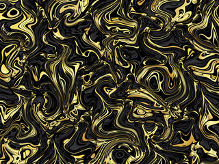 Gold abstract pattern.