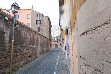 Polverone's Alley in Rome (Vicolo del Polverone a Roma)