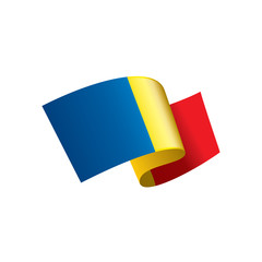 Chad flag, vector illustration