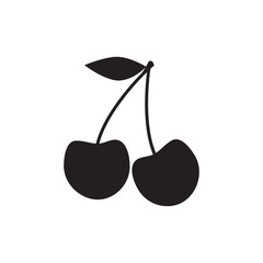 cherry icon. cherry sign