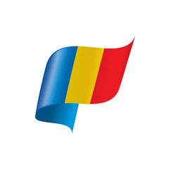 Chad flag, vector illustration