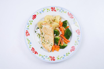 chicken with vegetables
