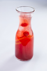 summer lemonade with berries