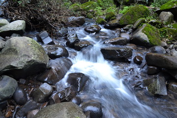 Brazil - Rio Grande do Sul - Waterfall - long time shutter