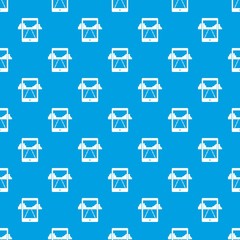 Mobile gaming pattern seamless blue