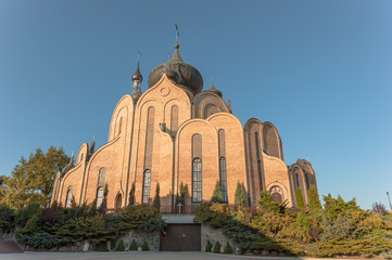 BIALYSTOK POLAND OCTOBER 2014 Catholic Church Bialystok Poland