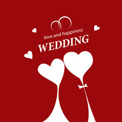 vector logo wedding