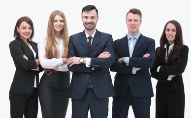 leader and successful business team