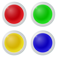 Colored Buttons Set