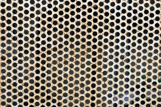 rustic steel wall