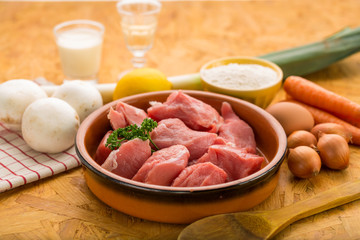 ingredients of the stew
