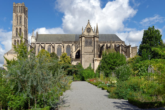 Limoges Cathedral in Limoges, France