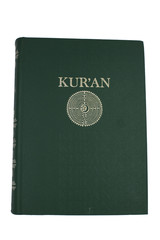 Quran on white isolated