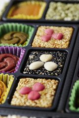sweets and cookies