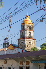 Fototapeta na wymiar Downtown Aquismon, San Luis Potosi, Mexico