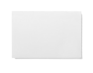 note card white paper