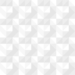 White Seamless Pattern Triangle Square