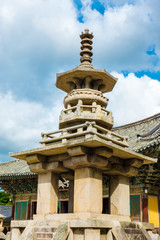 Dabotap Pagoda (National Treasure No. 20) of Korea's world famous Bulguksa Temple