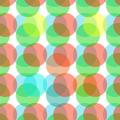 Vector Seamless Pattern Texture . Grunge Circle Shapes.