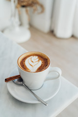 morning cup of coffee