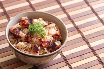 たこめし　Octopus mixed rice