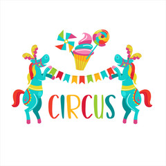 Fototapeta premium Circus clipart