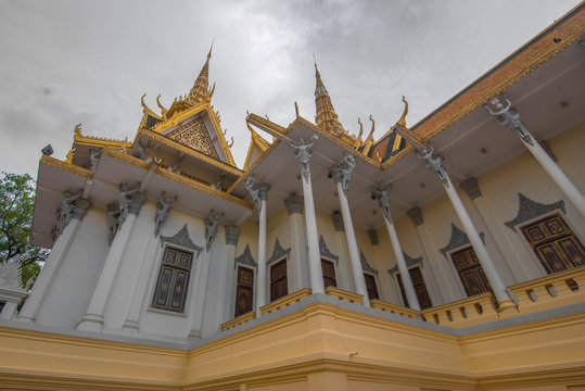 Corner of Throne hall, Royal Palace Cambodia