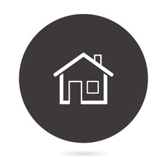 Home - vector icon.
