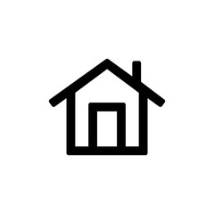 Home icon for simple flat style ui design