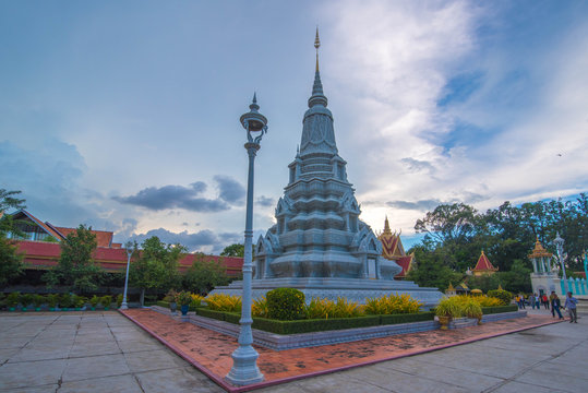 Tomb of King Soramrith Royal Palace, Cambodia