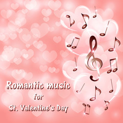 Musical background for Valentine's day