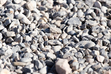 rubble on the construction site as a background