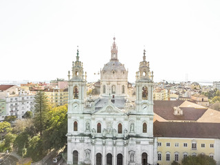 Fototapeta premium Basilica in Portugal 