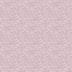 delicate seamless vector light  pink  pattern with an embossed spiral texture
