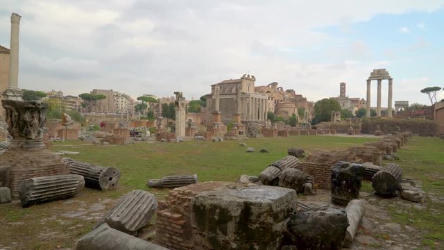 16059_Rock_rubbles_on_the_ground_infront_the_Roman_Forum_in_Rome_in_Italy.mov