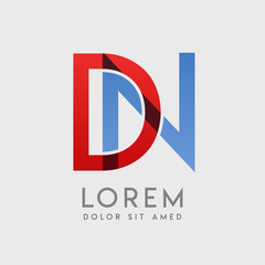 DN logo letters with 