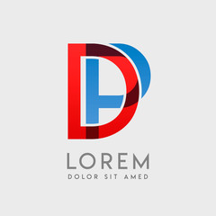 DP logo letters with 