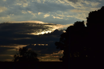 Sombras en atardeceres