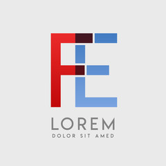 FE logo letters with 