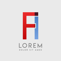 FI logo letters with 